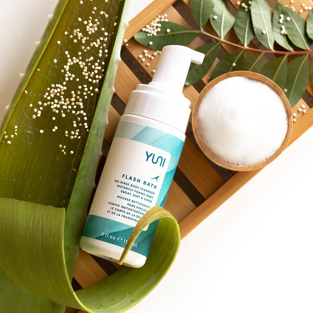 YUNI FLASH BATH No Rinse Body Cleansing Foam