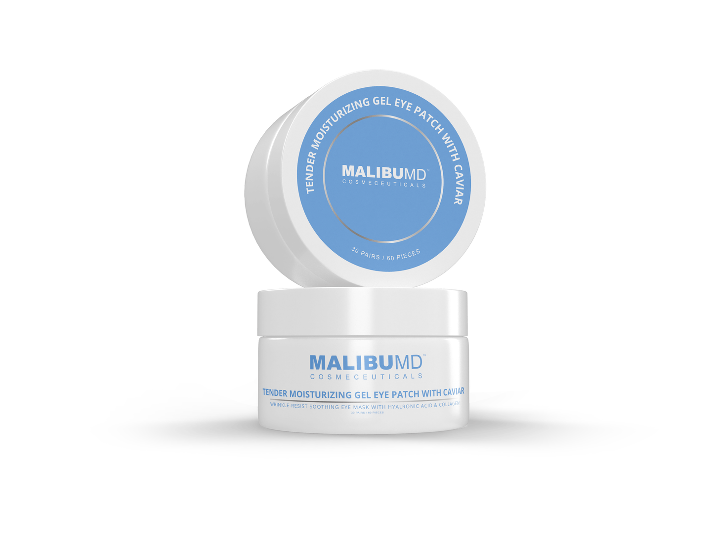 MALIBU MD Caviar Gel Eye Patch [60ct] Anti Aging Wrinkle Eraser