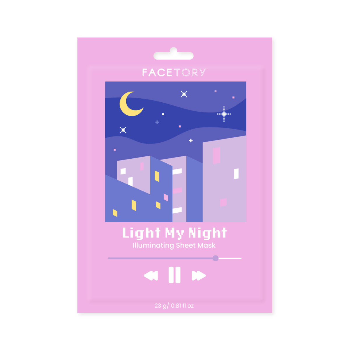 Light My Night Illuminating Sheet Mask - Yuja