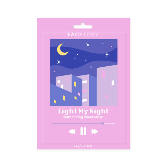 Light My Night Illuminating Sheet Mask - Yuja