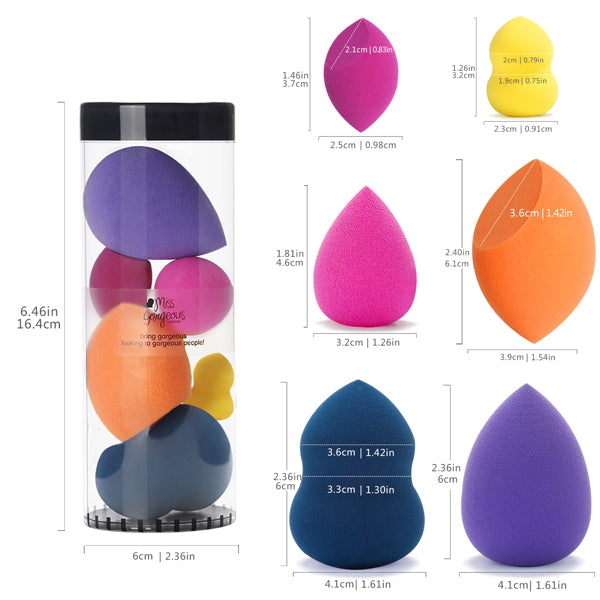 Miss Gorgeous London Makeup Sponge Set