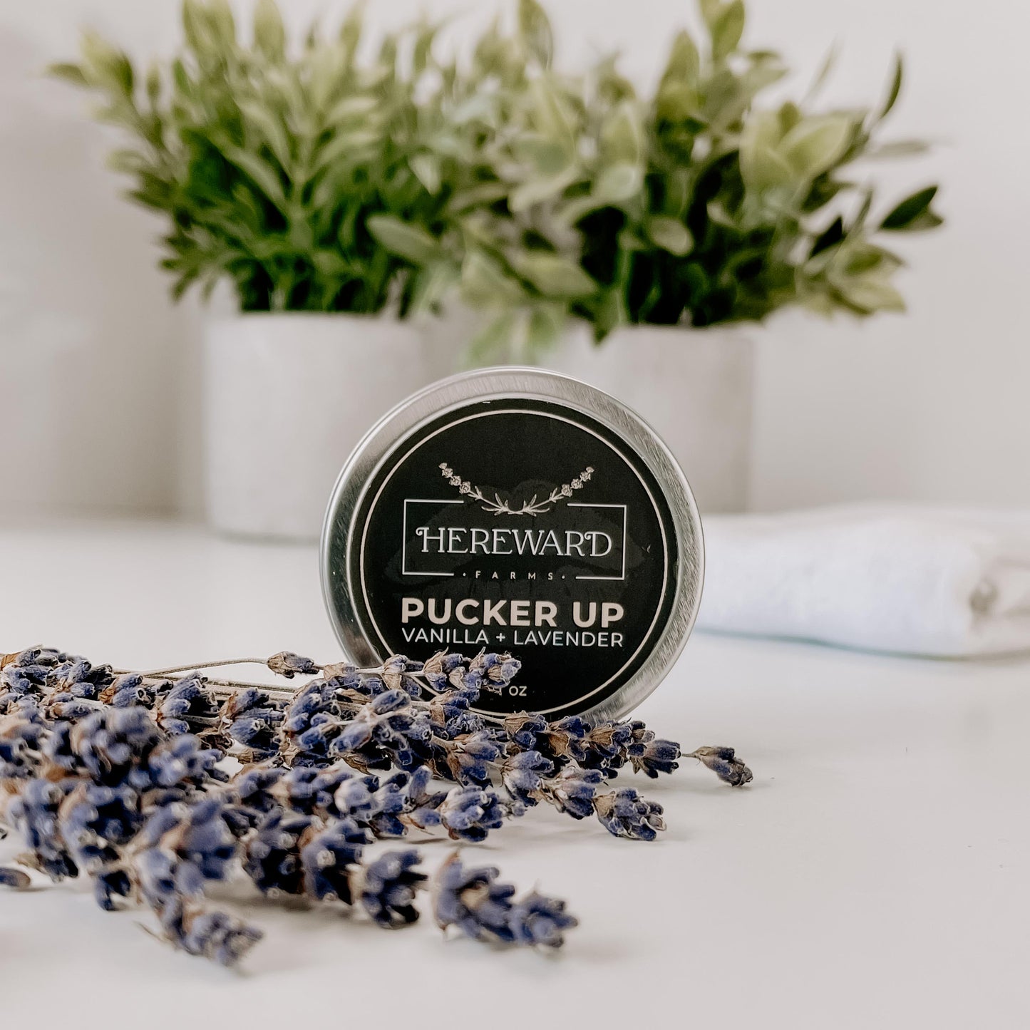 Pucker Up Vanilla + Lavender Lip Balm