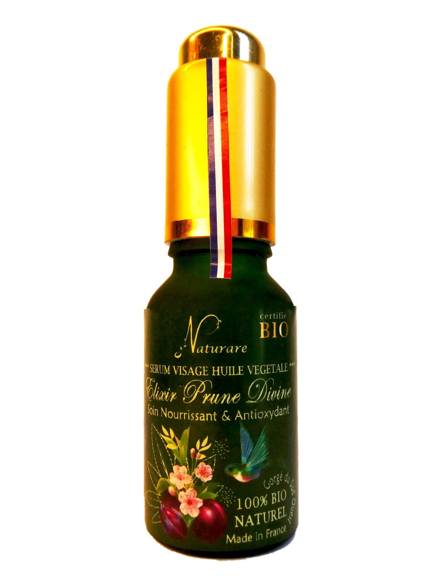 Organic Divin Plum Elixir - Vegetable Oil Serum, Food Supplement