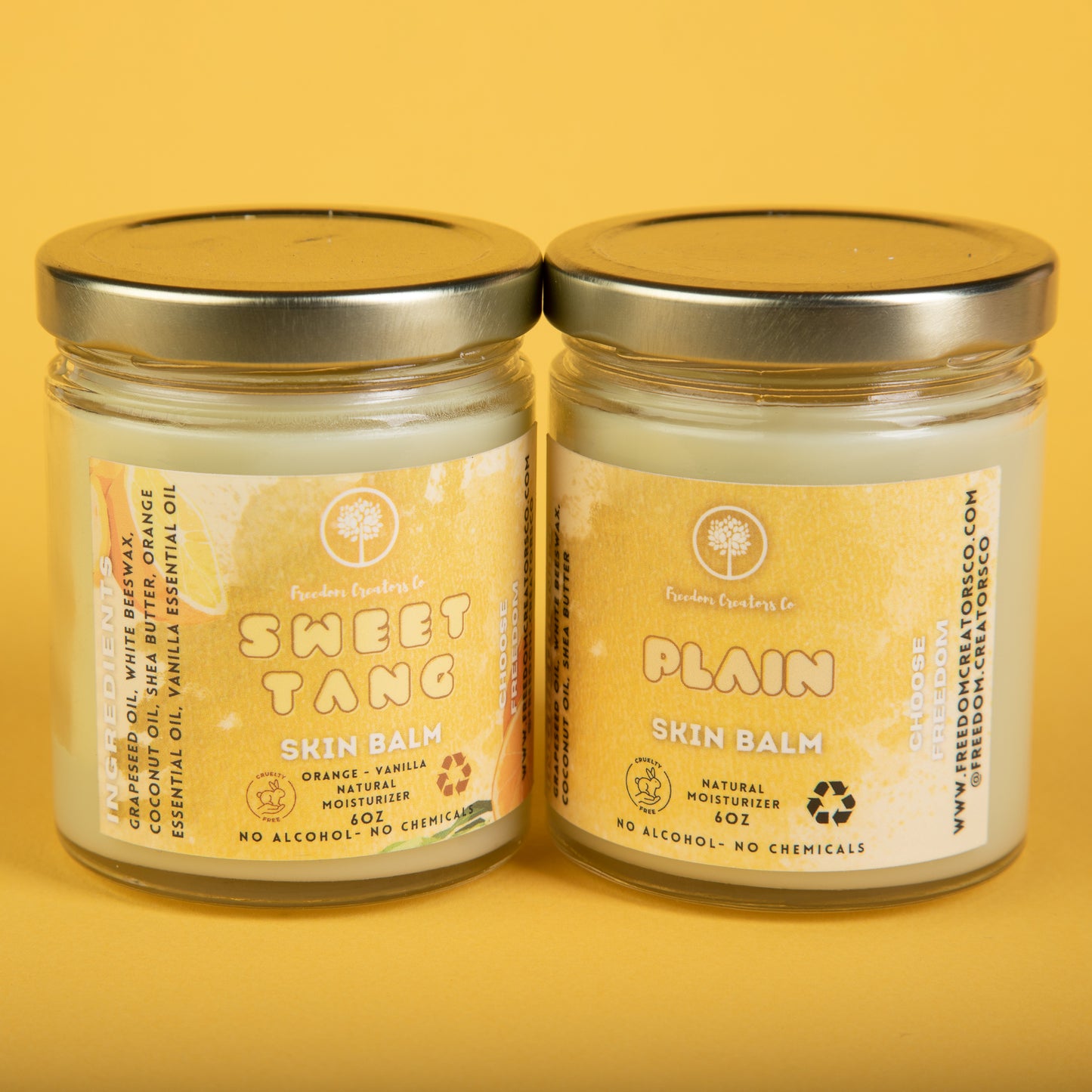 Natural Orange Vanilla Moisturizer- Sweet Tang Skin Balm