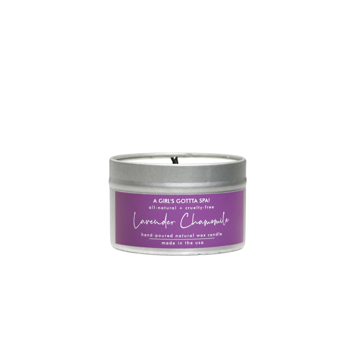 Lavender Chamomile Natural Wax Candle