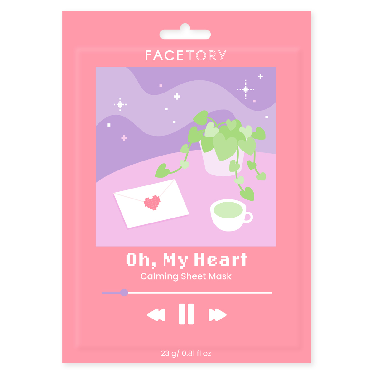 Oh, My Heart Calming Sheet Mask with Heartleaf Extract