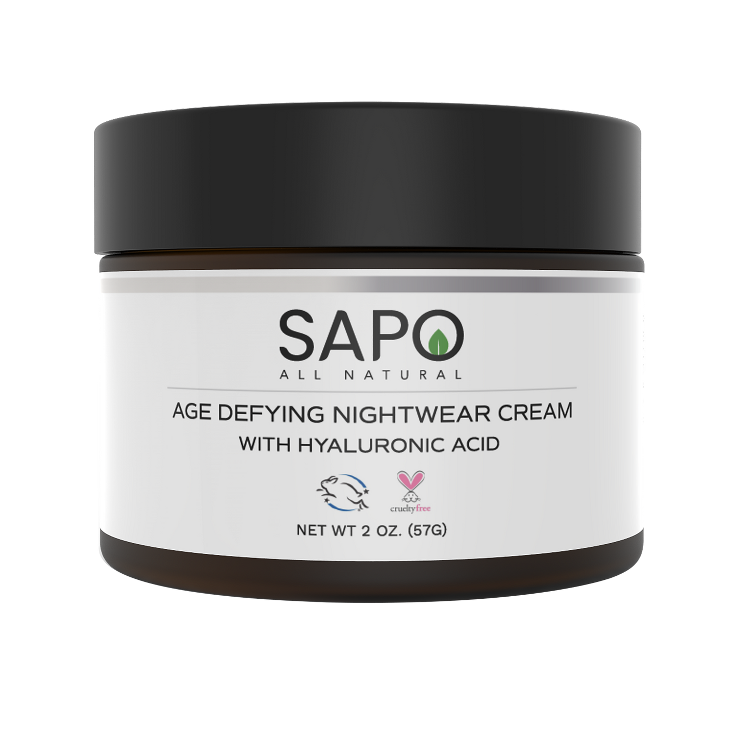 Sapo All Natural Night Cream with Hyaluronic Acid & Niacinamide –