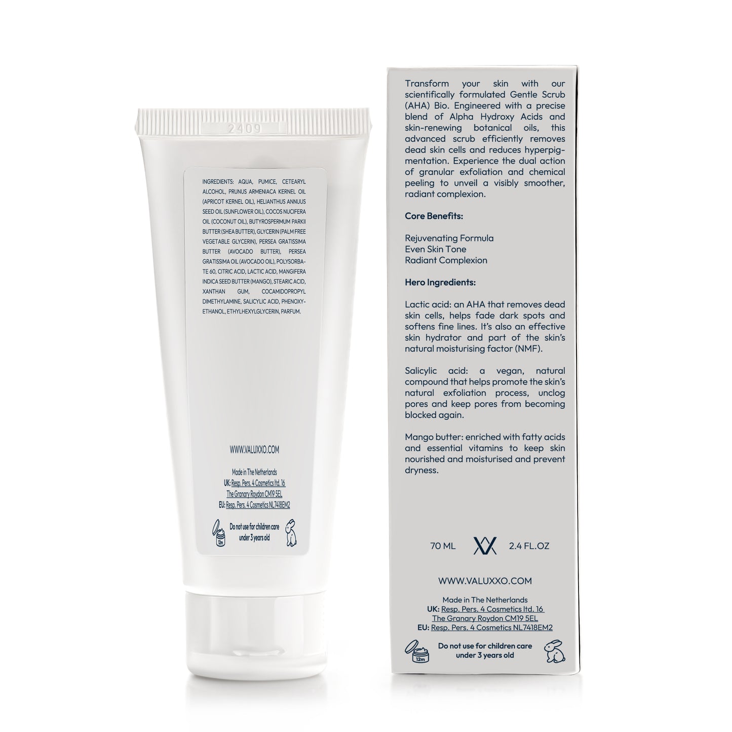 SKIN REVIVE (AHA) FACE SCRUB BIO