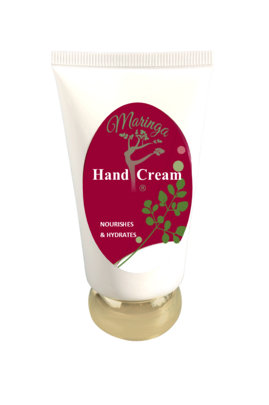 Skin Care by Maringa Hand Cream with Moringa Oil and Vitamin E