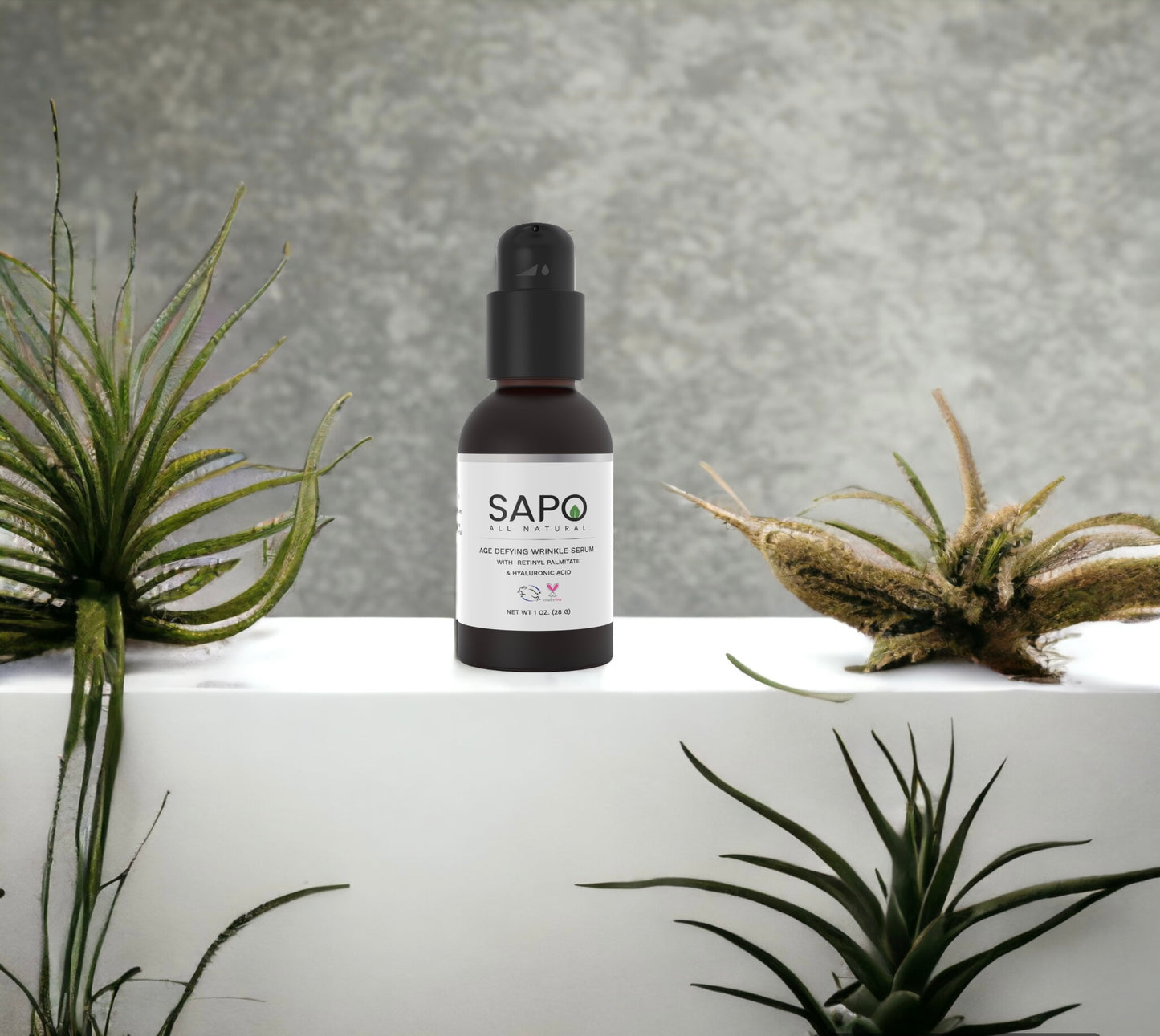 Sapo All-Natural Wrinkle Serum with Carrot Root & Retinyl Palmitate -