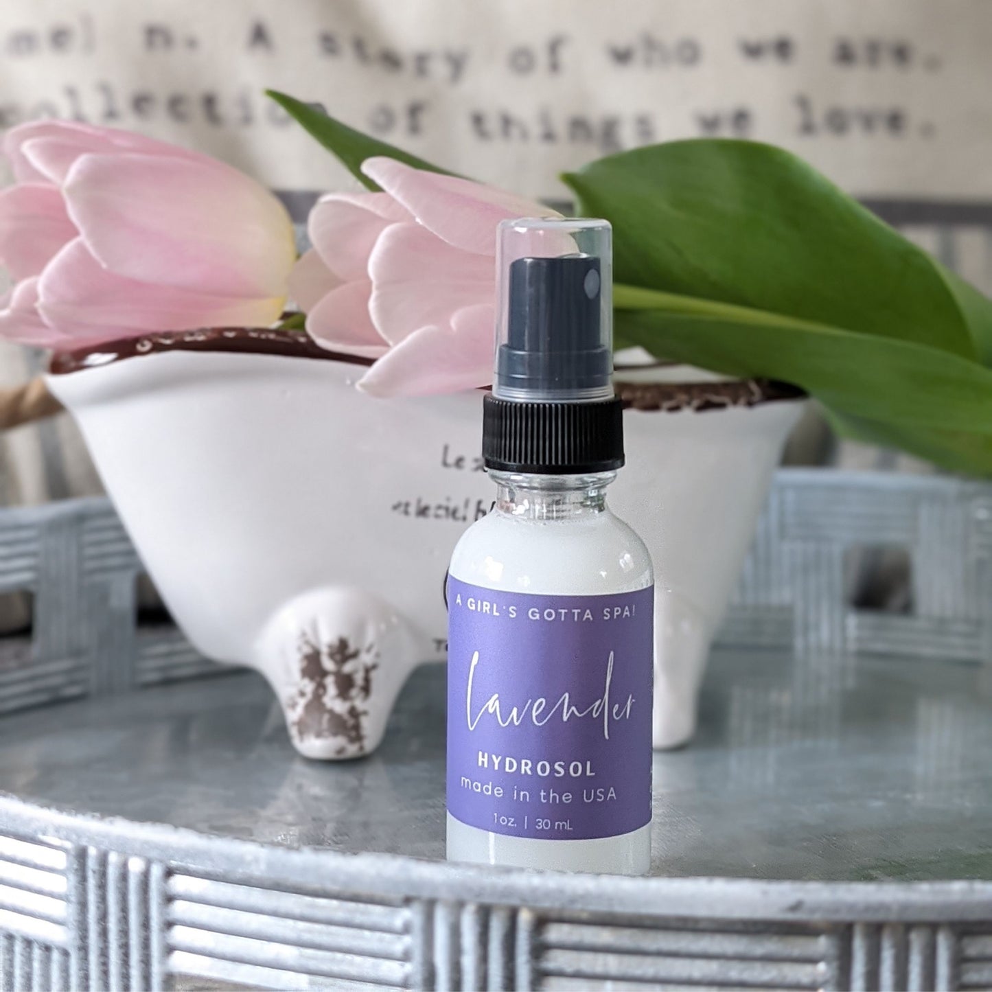 Lavender Hydrosol Aromatherapy Pillow Spray