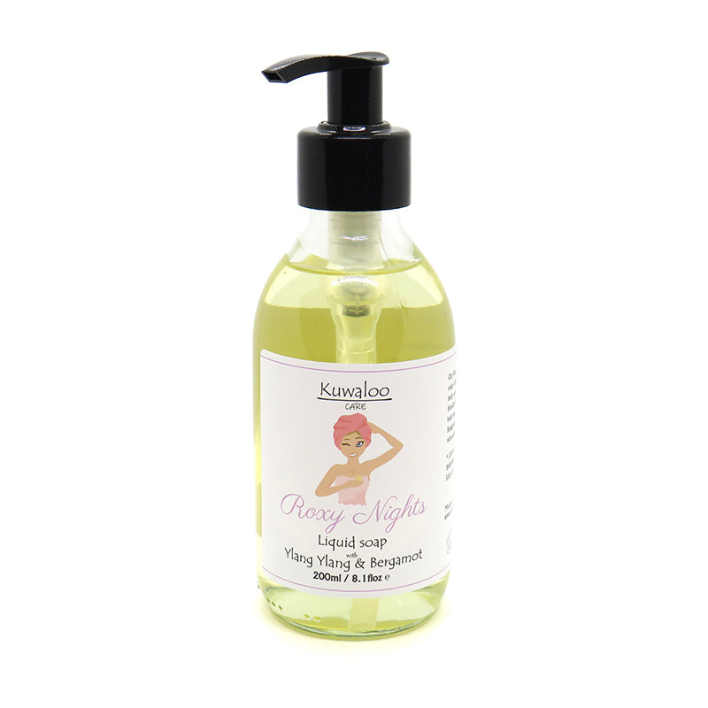 'Roxy Nights' Organic Liquid Soap 200ml - Ylang Ylang & Bergamot