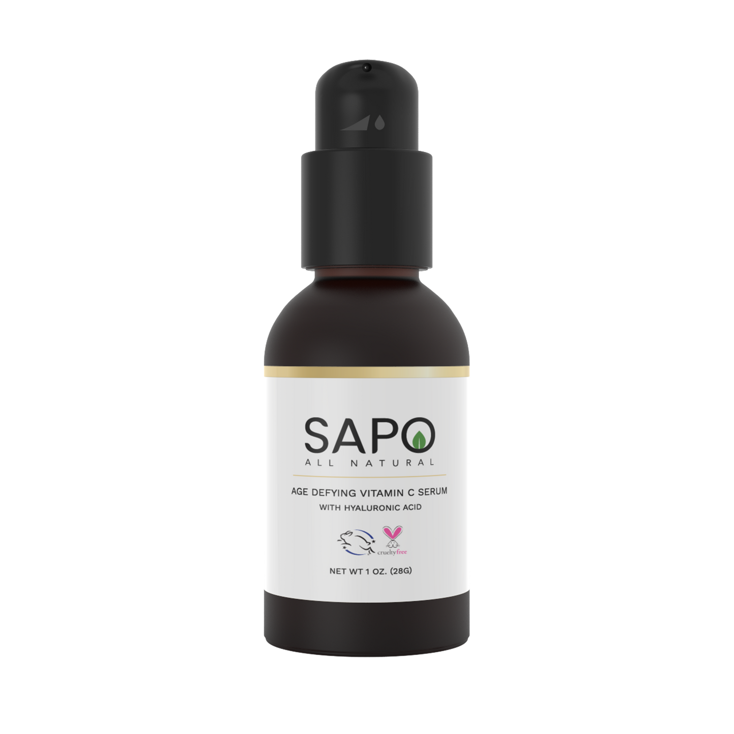 Sapo All Natural Vitamin C Serum with Hyaluronic Acid & Chamomile –