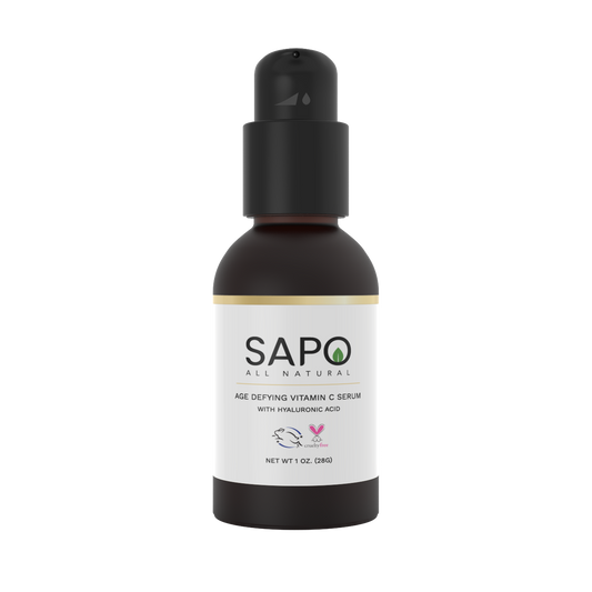 Sapo All Natural Vitamin C Serum with Hyaluronic Acid & Chamomile –