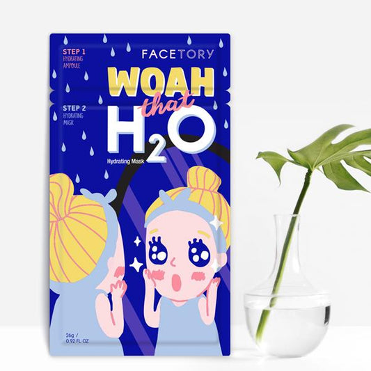 Woah That H2O 2-Step Sheet Mask - Hydrating