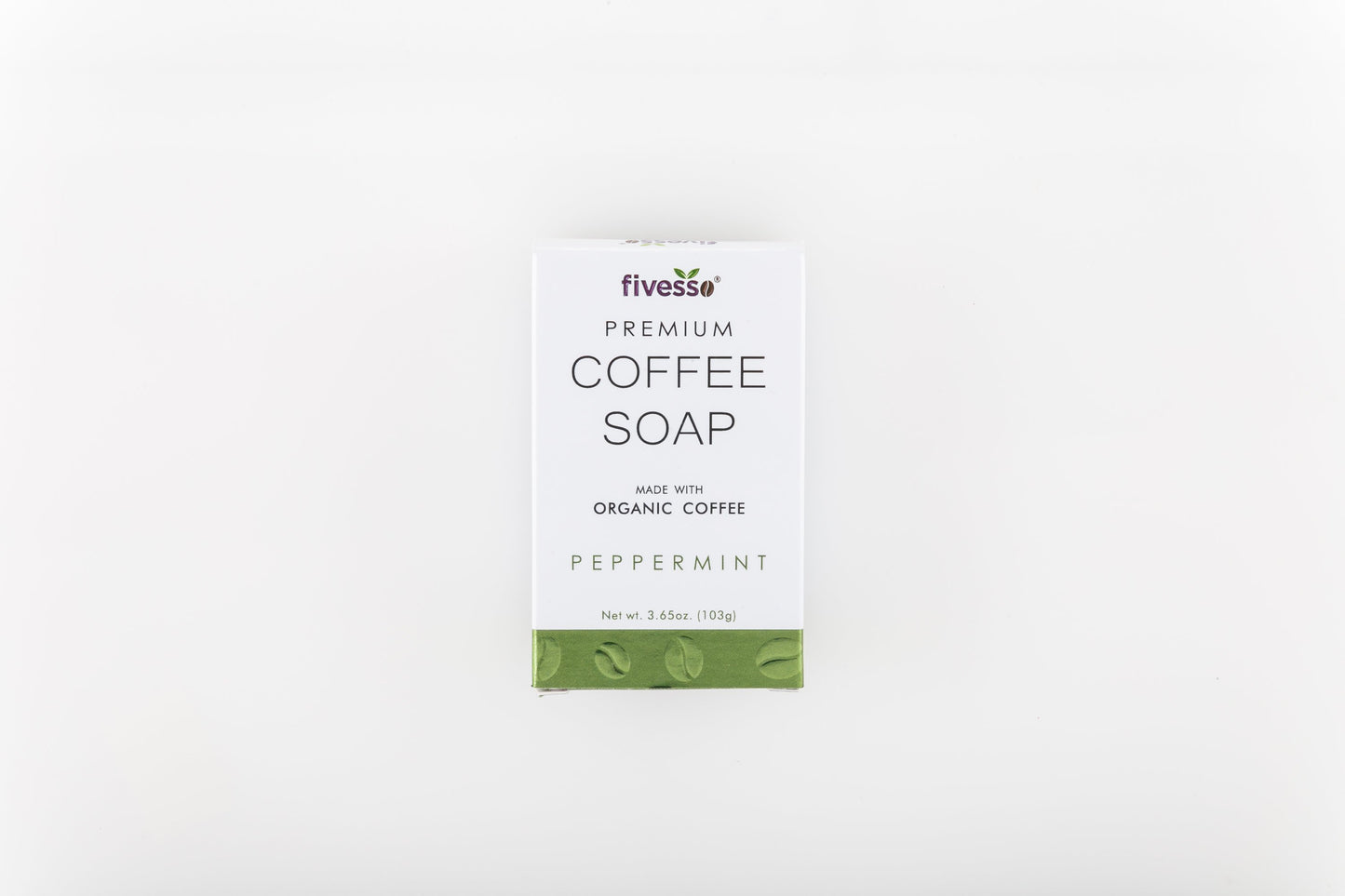 Peppermint - Premium Coffee Soap Bar