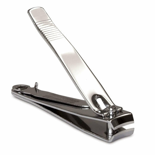 Toenail Clippers without File. Pack of 6 Nail Cutters for Pedicure.