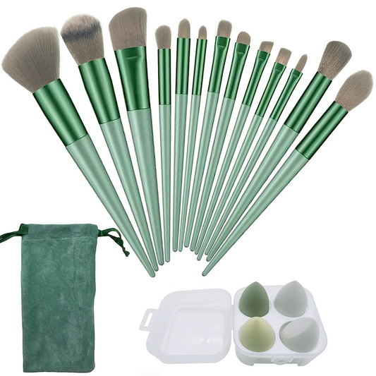 13 pcs Makeup Brushes Set with Beauty Blender