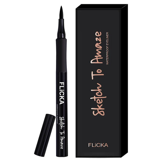 Sketch to Amaze-Waterproof Eyeliner Pen - Black -1.5gm