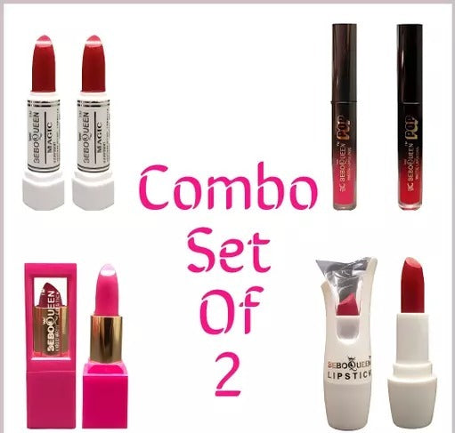 BEBOQUEEN LONG-STAY PROMISE Soft creamy matte lipstick in a long