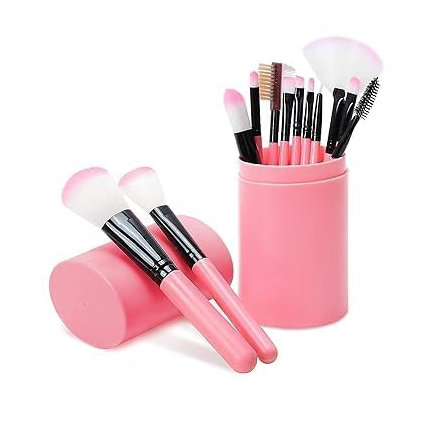 12 Pcs Makeup Brushes for Foundation