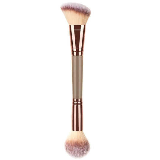 Makeup Brush, Double Ended Makeup Brushes for Blending Liquid Powder,