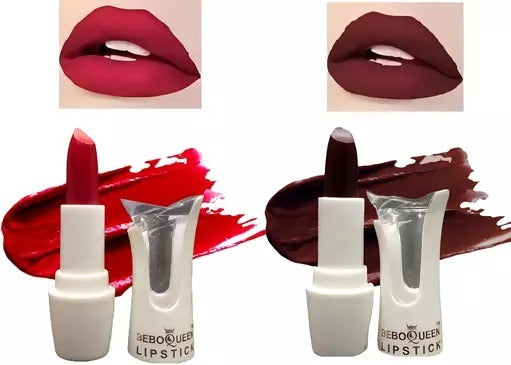 BEBOQUEEN Matte Longlasting Crayon Lipstick Smudgeproof & Waterproof