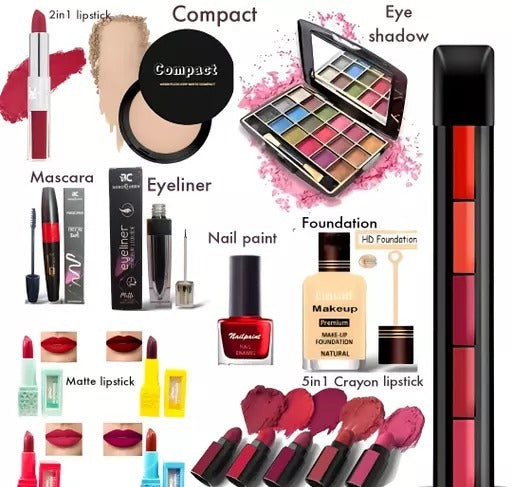 BEBOQUEEN New makeup waterproof kits for girls and women all beauty