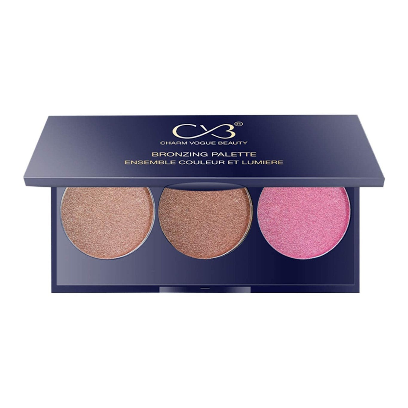 CVB C60 Bronzing Palette, Contour & Highlighter Set