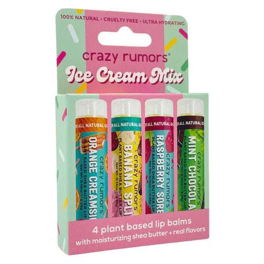 Ice Cream Mix - 4 Pack Lip Balm Set