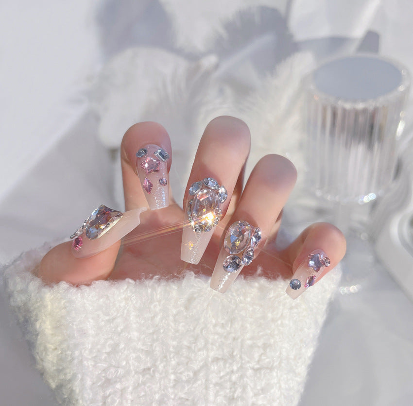 ﻿24-Piece Sparkling Gem Nail Art Patch