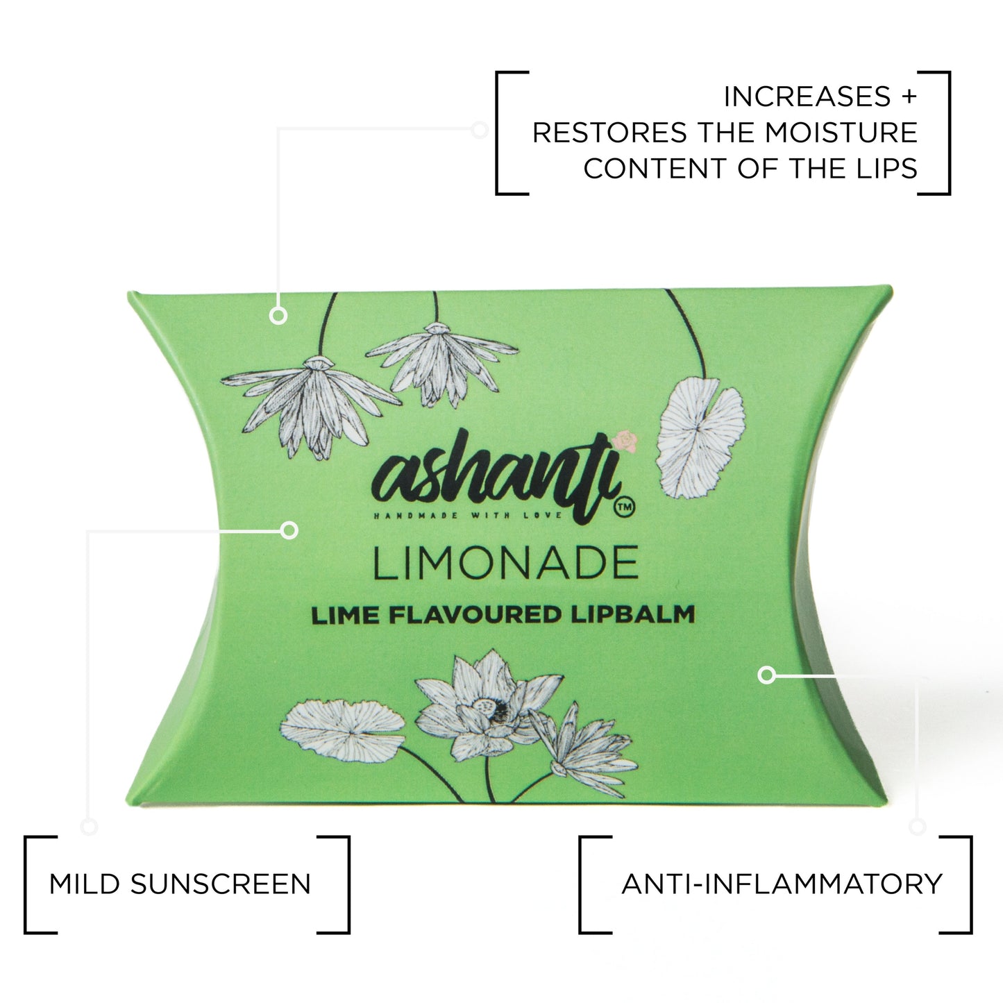 LIMONADE - LIME FLAVOURED LIP BALM