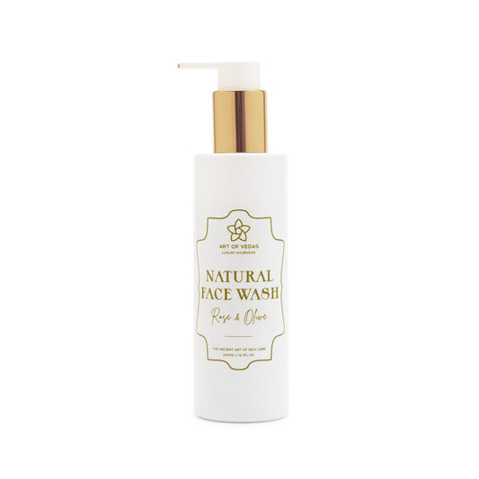 Natural Face Wash - Rose and Olive