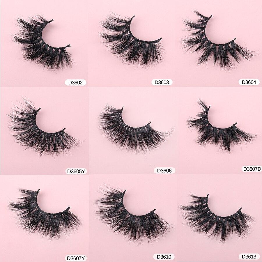 3D Mink Eyelashes Wholesale 30/40//50 Pairs Fuffly Luxury False