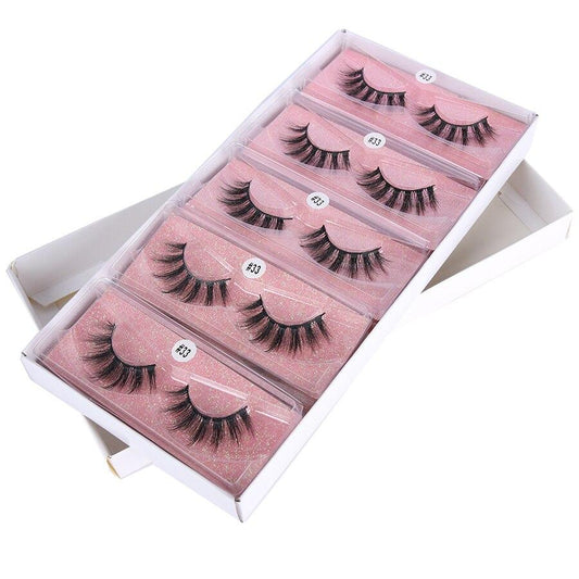 Wholesale Lashes 10/20/30Pairs 3d Mink Eyelashes Natural Mink Lashes