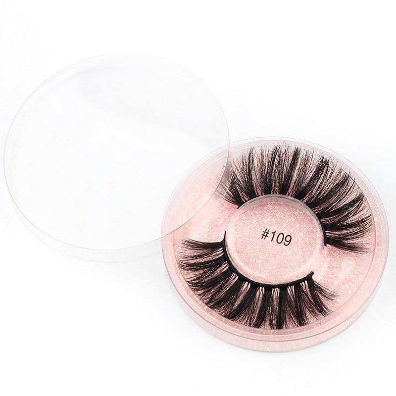 Lashes 4/50/100 pcs eyelashes bulk 3D mink lashes Natural False