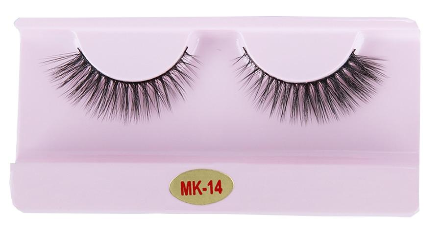 30 Pairs Wholesale 3D Mink Lashes Eyelash Makeup Brush Natural Soft