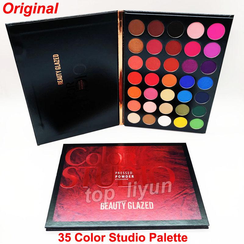 2019 Beauty Glazed Eyeshadow Palette 35 Colors Eye shadow shimmer