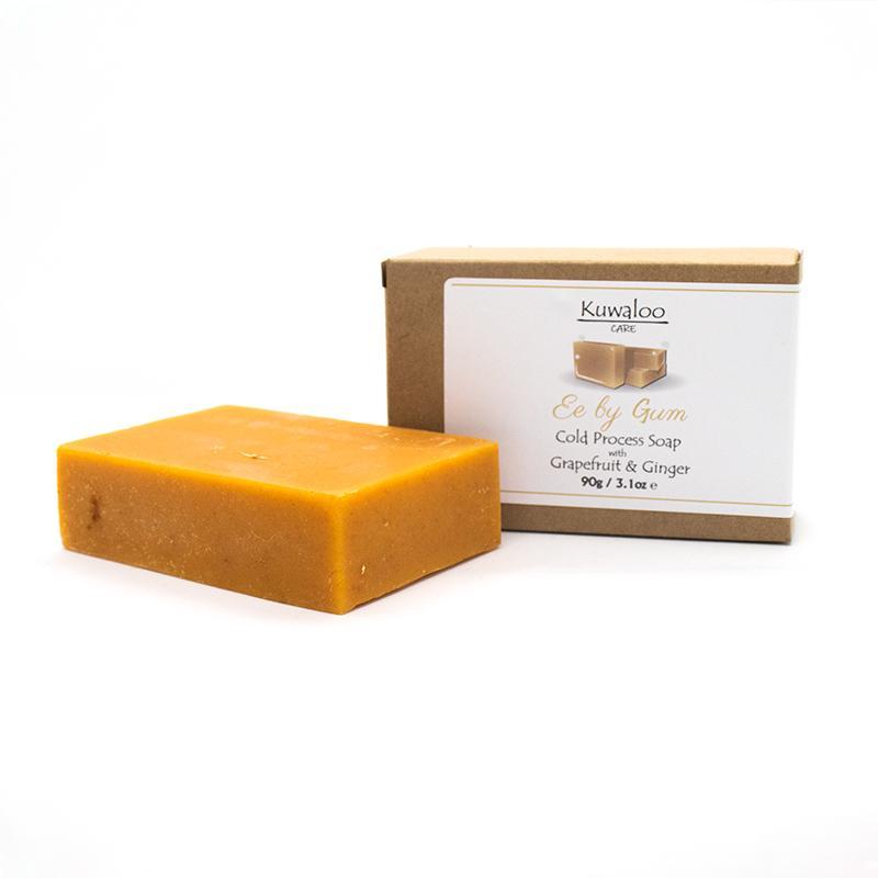 'Ee by Gum' Organic Soap 90g - Grapefruit & Ginger