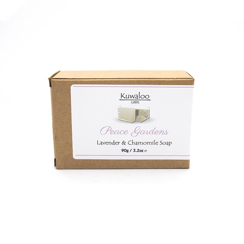 'Peace Garden' Organic Soap 90g - Lavender & Chamomile